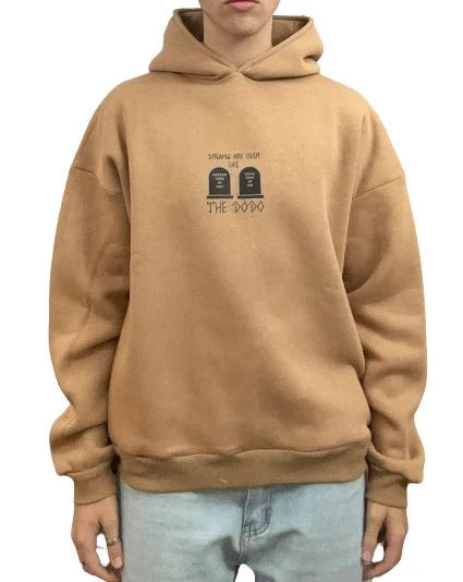 “DEAD DREAMS” hoodie - MARRONE