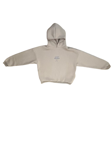 “QUESTIONS” hoodie - MARRONE