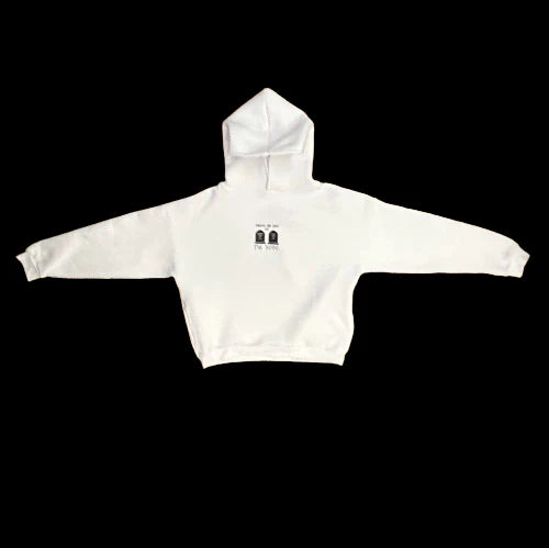 “DEAD DREAMS” hoodie - BIANCO