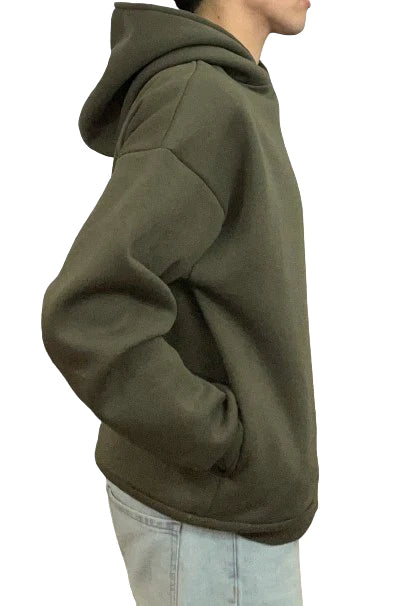 "SHEEP" hoodie - VERDE MILITARE